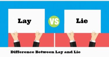 Difference Between Lay and Lie | Lay vs Lie