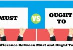 Difference Between Must and Ought To