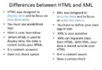 Difference Between Xml and Html