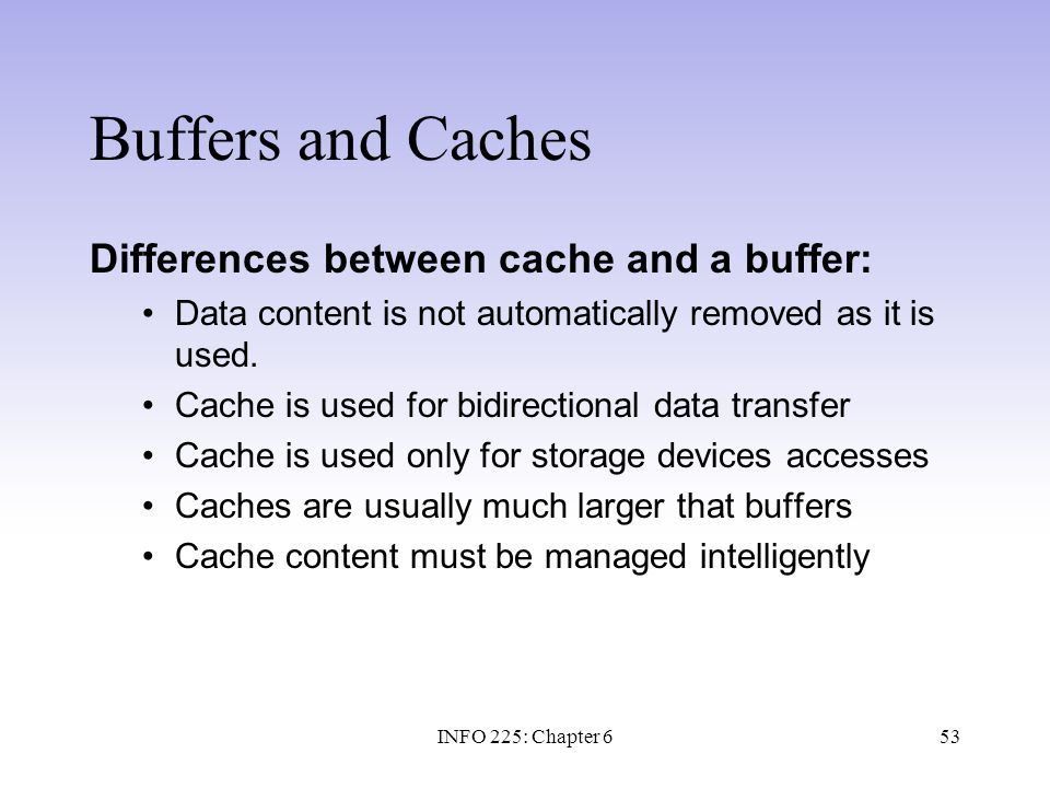 Difference Between Buffer and Cache