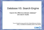 Difference Between Search Engine and Database