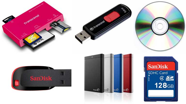 Difference Between Storage Devices and Media
