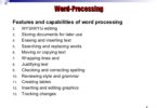 Difference Between Word Processing and Microsoft Word