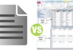 Difference Between File and Database