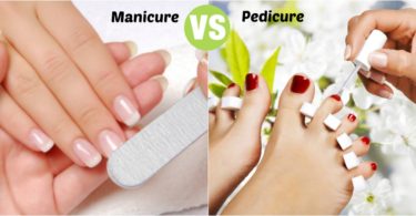 Difference Between Manicure and Pedicure