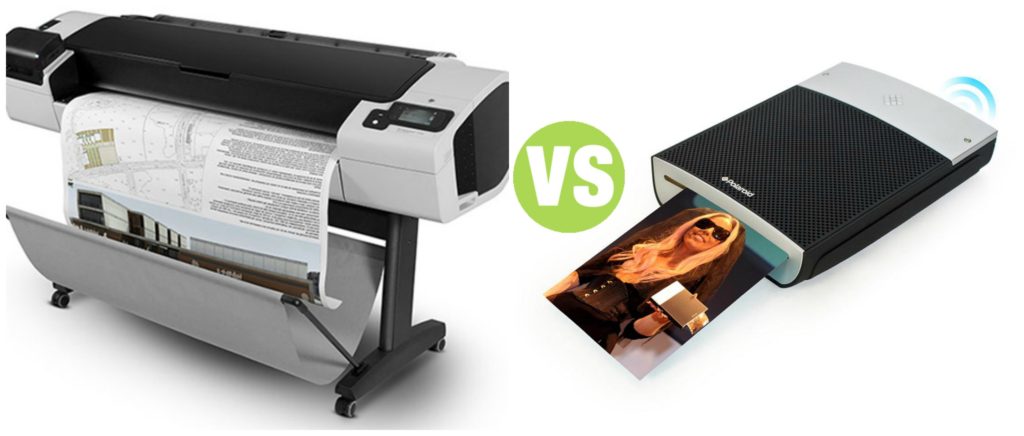 Difference Between Plotter and Mobile Printer