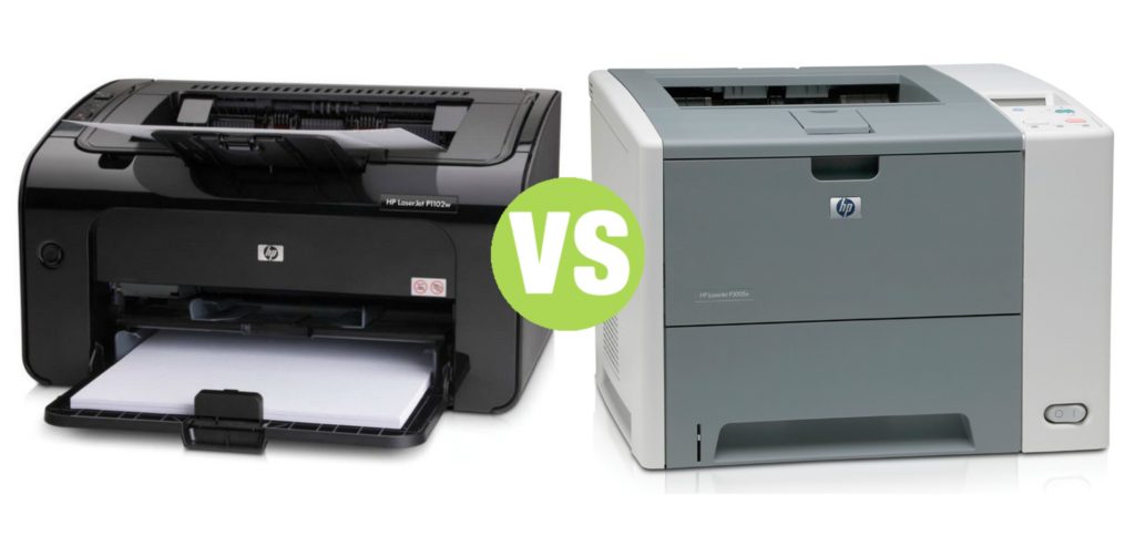 Difference Detween Laser Printer and Laserjet