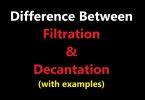 Difference Between Filtration and Decantation