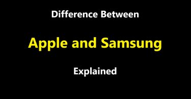 Difference Between Apple and Samsung