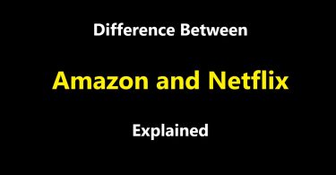 Difference Between Amazon and Netflix