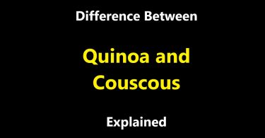 Difference Between Quinoa and Couscous